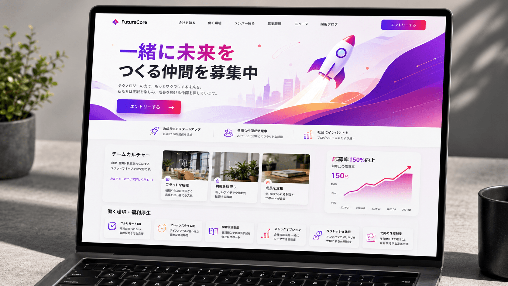 スタートアップ採用LP